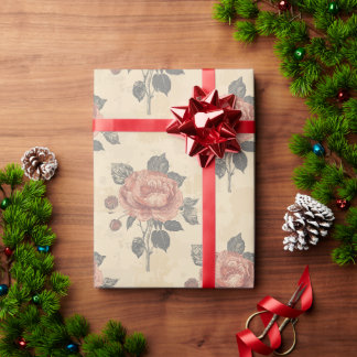 Das Wesen des blühenden Gnadenmusters Geschenkpapier