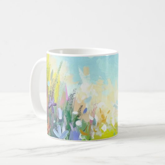 das Wesen des Frühlings Kaffeetasse (Vorderseite Links)