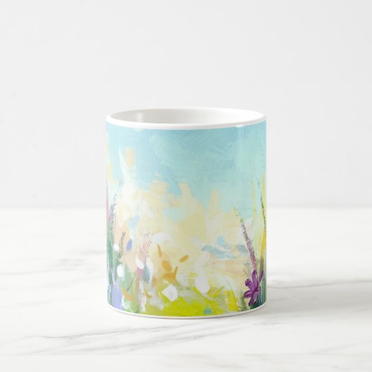 das Wesen des Frühlings Kaffeetasse (Mittel)