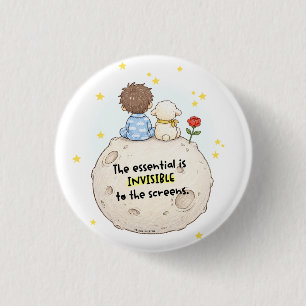 Das Wesentliche ist für Bildschirme unsichtbar Button