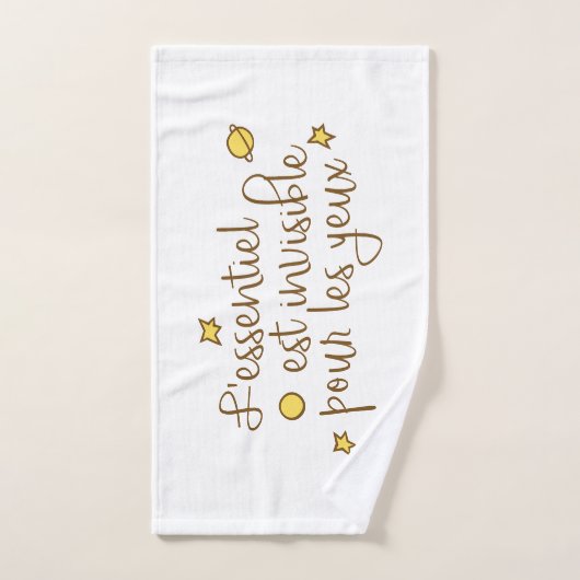 Das Wesentliche ist unsichtbar Badhandtuch Set (Handtuch)