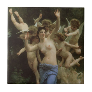 Das Wespennest von William Adolphe Bouguereau Fliese