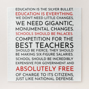 Das West Wing Sam Seaborn Bildung Redepuzzle Puzzle