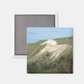 Das Westbury Weiße Pferd Magnet (Vorderseite/Rückseite)