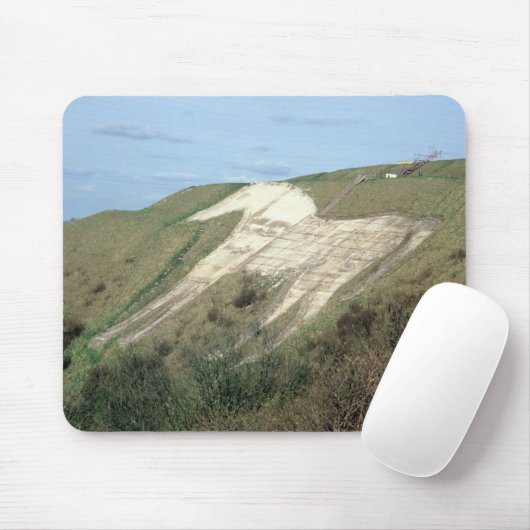 Das Westbury weiße Pferd Mousepad (Mit Mouse)