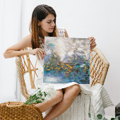 Das Wetter der Abstrakten Kunstmalerei im Sturm Leinwanddruck