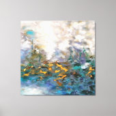 Das Wetter der Abstrakten Kunstmalerei im Sturm Leinwanddruck (Vorderseite)