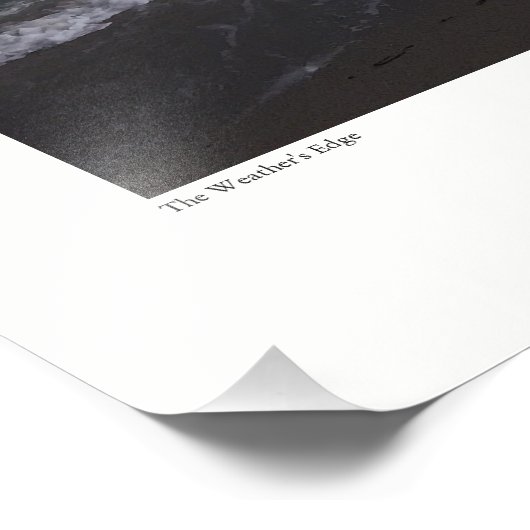 Das Wetter Fotodruck (Ecke)