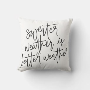 Das Wetter im Süßwasser ist besser Kissen