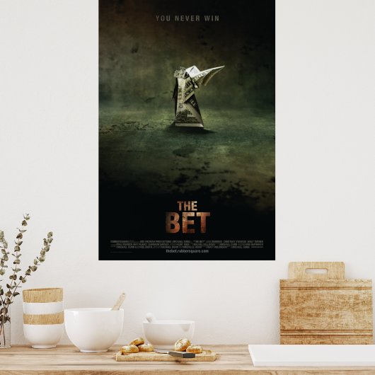 Das Wettplakat Poster (Küche)