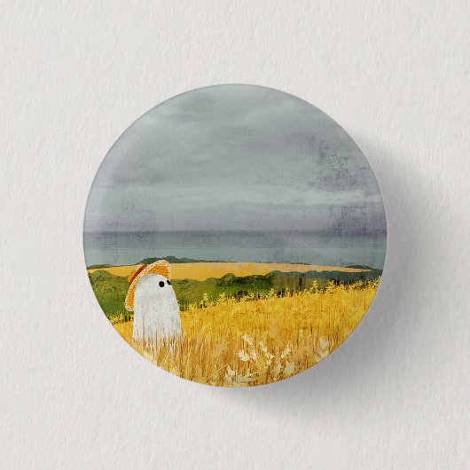 Das Wheatfield Button (Vorderseite)