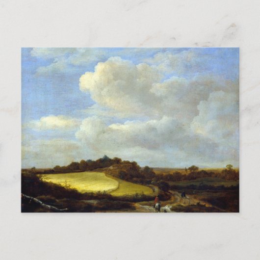 Das Wheatfield Postkarte (Vorderseite)