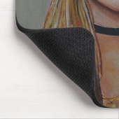 Das White Witch Gemälde von Alfred Fox Mousepad (Ecke)