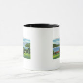 Das Whiteface MT in der Ferne Tasse (Zentrum)