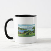Das Whiteface MT in der Ferne Tasse (Links)