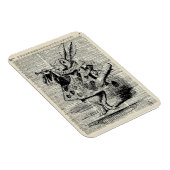 Das Whitte Kaninchen Magnet (Rechte Seite)