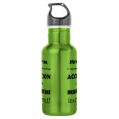 Das wichtigste Instrument Edelstahlflasche (Rückseite)