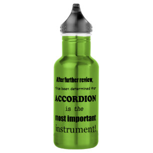 Das wichtigste Instrument Edelstahlflasche