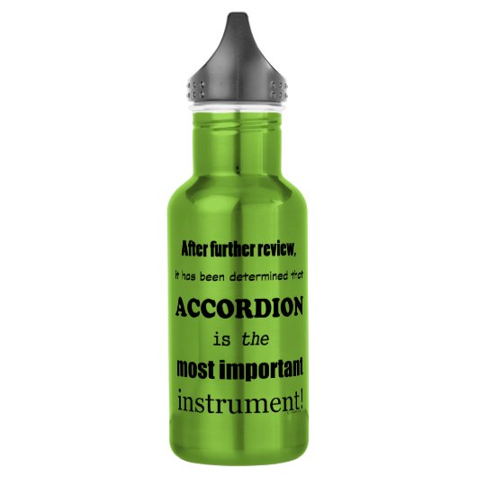 Das wichtigste Instrument Edelstahlflasche (Links)