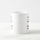 Das wichtigste Instrument Kaffeetasse (Mittel)