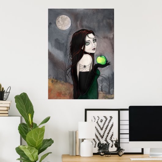 Das Widow Gothic Fantasy Witz Poster (Heimbüro)