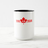 Das wie Team Tasse (Zentrum)