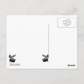 Das Wiegen der Herzpostkarte Postkarte (Rückseite)