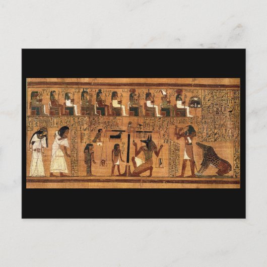 Das Wiegen der Herzpostkarte Postkarte (Vorderseite)