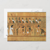 Das Wiegen des Herzens gegen das Feather Postkarte (Vorne/Hinten)