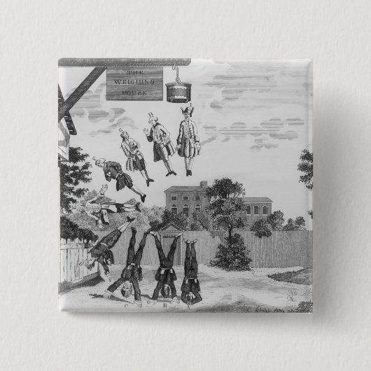 Das wiegende Haus Button (Vorderseite)