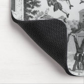 Das wiegende Haus Mousepad (Ecke)