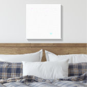 Das Wiegenlied des Babys Leinwanddruck (Insitu (Schlafzimmer))