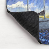 Das Wiegenlied Mousepad des Meeres (Ecke)