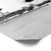 Das Wigwam Motel, 1940. Vintages Foto Poster (Ecke)