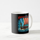 Das Wikingschiff Nordic Warrior erobern oder Die Kaffeetasse (VorderseiteRechts)