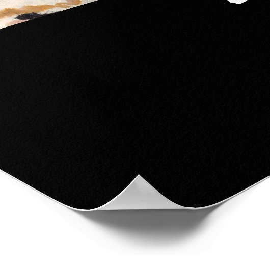 Das WILDE BEAST-Poster Poster (Ecke)