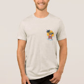 Das wilde Leben Tri-Blend Shirt (Vorderseite)
