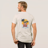 Das wilde Leben Tri-Blend Shirt (Rückseite voll)