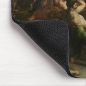 Das wilde Pferderennen in Rom, c.1817 Mousepad (Ecke)