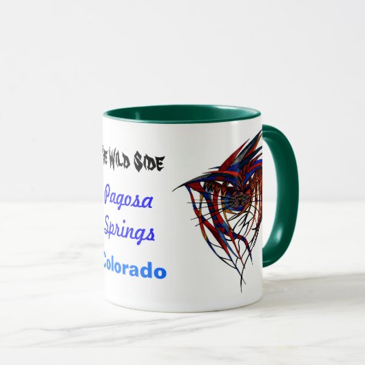 Das wilde Seitentier Tasse (VorderseiteRechts)