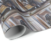 Das Wildpferd-Gemälde von Alfred Fox Geschenkpapier (Rolleneckpunkt)