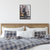 Das Wildpferd Gemälde von Alfred Fox Leinwanddruck (Insitu (Schlafzimmer))