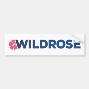 Das Wildrose Party Autoaufkleber