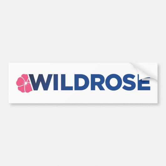 Das Wildrose Party Autoaufkleber (Vorne)