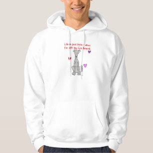 Das Windhund-Leben ist gerade besseres mit Kapuze Hoodie