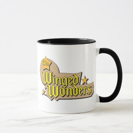 Das Winged Wonders-Logo Tasse (Rechts)