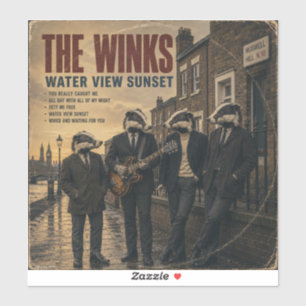 Das Winks-Album: eine Parodie Aufkleber