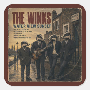Das Winks-Album: eine Parodie Quadratischer Aufkleber