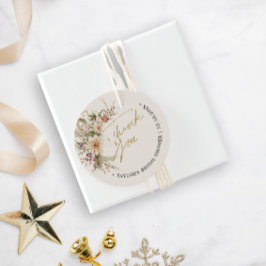 Das Winter-Brautparty der Saison Geschenkanhänger