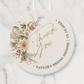 Das Winter-Brautparty der Saison Geschenkanhänger (Vorderseite)